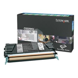 Lexmark C5220KS Siyah Toner C524 C522N