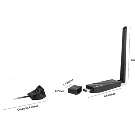 Asus USB-AC56 Dual-Band AC1200 802.11ac Usb 3.0 Kablosuz Ağ Adaptörü