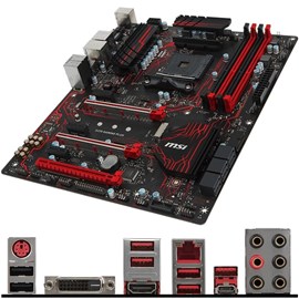 MSI X370 GAMING PLUS DDR4 M.2 HDMI DVI Led 16x AM4 ATX