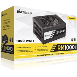 Corsair CP-9020084-EU RMi Serisi RM1000i 1000W Tam Modüler 80 Plus Gold PSU