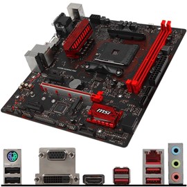 MSI A320M GAMING PRO DDR4 M.2 DVI HDMI 16x mATX AM4