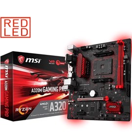 MSI A320M GAMING PRO DDR4 M.2 DVI HDMI 16x mATX AM4