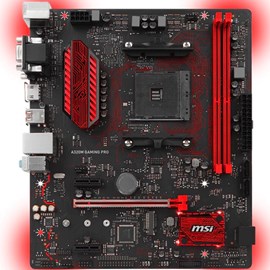 MSI A320M GAMING PRO DDR4 M.2 DVI HDMI 16x mATX AM4