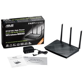 Asus RT-N18U Kablosuz N 2.4GHz 600Mbps 3G/4G Güçlü Router