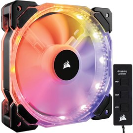 Corsair CO-9050066-WW HD120 RGB LED Yüksek Performans Kontrol Üniteli 120mm PWM Fan