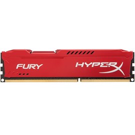 HyperX HX316C10FR/4 Fury Red 4GB 1600MHz DDR3 CL10