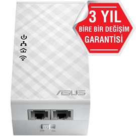 Asus PL-N12 Kit 300Mbps Kablosuz HomePlug AV500 Powerline Adaptör Kiti