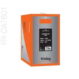 FRISBY FR-CAT601 CAT6 23 AWG UTP 305m Kablo Gri