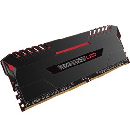 Corsair CMU32GX4M2C3000C15R Vengeance Led Kırmızı 32GB (2x16GB) DDR4 3000MHz C15 XMP Dual Kit