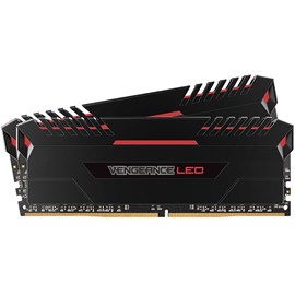 Corsair CMU32GX4M2C3000C15R Vengeance Led Kırmızı 32GB (2x16GB) DDR4 3000MHz C15 XMP Dual Kit