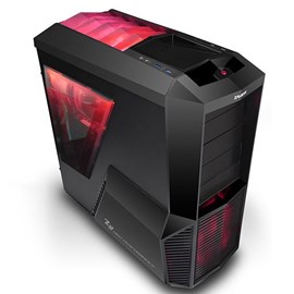 Zalman Z11 Plus HF1 Mid Tower 5x Red Fanlı PSUsuz Atx Siyah Kasa