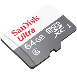 SanDisk SDSQUNB-064G-GN3MN Ultra 64GB microSDXC UHS-I 48MB C10 Bellek Kartı