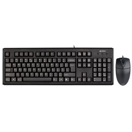A4 Tech KM-72620D Q Usb Siyah Klavye ve Mouse Seti 