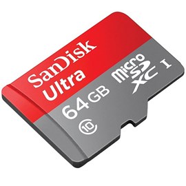 SanDisk SDSQUNC-064G-GN6MA Ultra 64GB microSDXC UHS-I C10 80MB Bellek Kartı