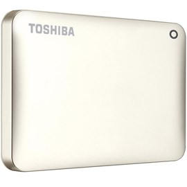 Toshiba HDTC820EC3CA Canvio Connect II Satin Gold 2TB 2.5 Usb 3.0/2.0 Disk