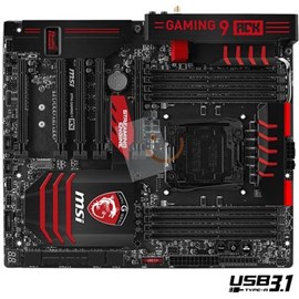 MSI X99A GAMING 9 ACK DDR4 3333MHz Killer ac M.2 USB 3.1 16x Lga2011-v3