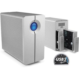 LaCie LAC9000317 2big Quadra v3 USB 3.0 8TB 2x FireWire 800 2-Bay RAID Depolama Ünitesi