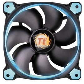 Thermaltake CL-F038-PL12BU-A Riing 120mm Mavi Ledli Kasa Fanı