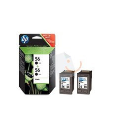 HP 56 C9502AE 2 Li Paket Siyah Kartuş 5550 7150 2210 6110 7960