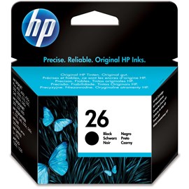 HP 51626AE 26 Büyük Siyah Orijinal Mürekkep Kartuşu 400 540 550c 560c