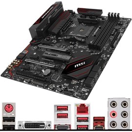 MSI X370 GAMING PRO DDR4 M.2 HDMI DVI Led 16x AM4 ATX