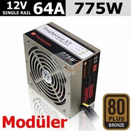 Thermaltake TPX-775MPCEU  Toughpower XT 775W Modüler 14cm Fanlı 80+ Bronze PSU