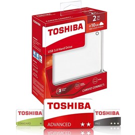 Toshiba HDTC810EW3AA Canvio Connect II Beyaz 1TB 2.5 Usb 3.0/2.0 Disk