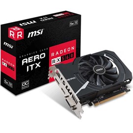 MSI RADEON RX 560 AERO ITX 4GB OC GDDR5 128Bit 16x