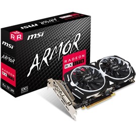 MSI Radeon RX 570 ARMOR 4G OC 4GB GDDR5 256Bit 16x