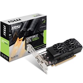 MSI GeForce GTX 1050 Ti 4GT LP 4GB GDDR5 128Bit 16x