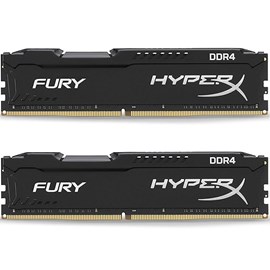 HyperX HX424C15FBK2/32 Fury Black 32GB (2x16GB) 2400MHz DDR4 CL15 Dual Kit