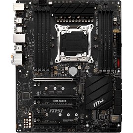 MSI X299 RAIDER DDR4 Optane M.2 U.2 16x Lga2066