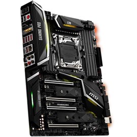 MSI X299 GAMING PRO CARBON AC DDR4 Optane M.2 U.2 Wi-Fi ac BT 16x Lga2066