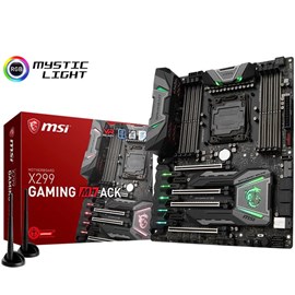 MSI X299 GAMING M7 ACK DDR4 Optane M.2 U.2 Killer Wi-Fi BT 16x Lga2066