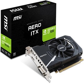 MSI GeForce GT 1030 AERO ITX 2G OC 2GB GDDR5 64Bit 16x