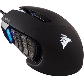 Corsair CH-9304111-EU Scimitar PRO RGB Optik MOBA/MMO Gaming Mouse - Siyah