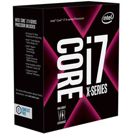 Intel Core i7-7800X 4.0GHz 8.25MB Skylake-X Serisi Lga2066 İşlemci (Fansız)