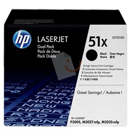 HP Q7551XD 51X Siyah Toner 2 Li Paket Q7812A Q7813A Q7815A Q7815A Q7816A