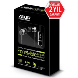 Asus FoneMate Siyah Mikrofonlu Kulakiçi Kulaklık