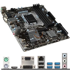 MSI H170M PRO-VDH DDR4 HDMI DVI 16x Lga1151 mAtx