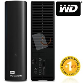 Western Digital WDBWLG0030HBK-EESN Elements Desktop 3TB Usb 3.0/2.0 3.5 Disk