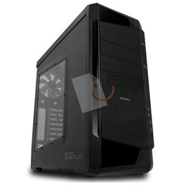 Zalman Z12 Plus Mid Tower 3x Fanlı Pencereli PSUsuz Atx Siyah Kasa (Hediyeli)