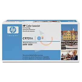 HP 645A C9731A Camgöbeği Mavi Toner 5500