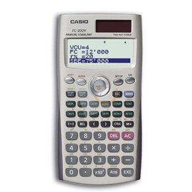 CASIO FC-200V 4 Satır Finansal Hesap Makinesi