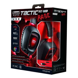 Creative Sound Blaster Tactic 3D Rage V2 USB Gaming Kulaklık Mikrofonlu