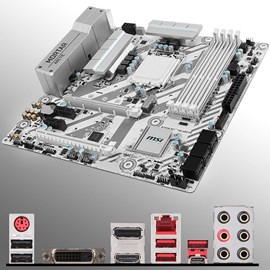 MSI B250M MORTAR ARCTIC DDR4 M.2 HDMI DVI DP 16x Lga1151 mATX