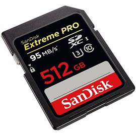 SanDisk SDSDXPA-512G-G46 Extreme Pro SDXC U3 512GB Bellek Kartı 95Mb