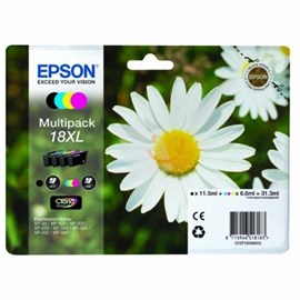 Epson 181640 Multi Pack Renkli + Siyah Kartuş Paketi XP-202 XP-205 XP-302 XP-305 XP-405