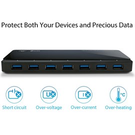 TP-LINK UH720 2 Şarj Portlu USB 3.0 7-Portlu Hub