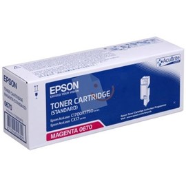 Epson 50670 Magenta Kırmızı Toner C1700 C1750 CX17